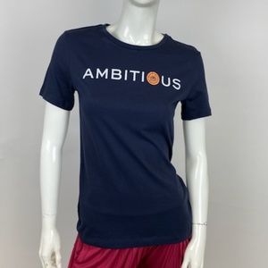 Tory Burch - "Ambitious" Graphic Tee (NEW W TAGS)